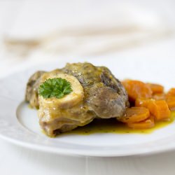 Milanese Ossobuco - Recipe photo by Cocinando con Manu CatMan