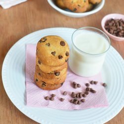 Eggless Choco Chip Cookies - Recipe photo by vsharmilee