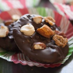 Mint Chocolate Crunch Bark - Recipe photo by theroadnotprocessed