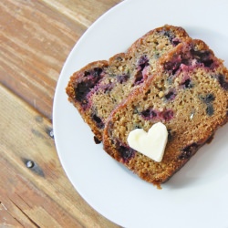 Huckleberry Zucchini Bread - Recipe photo by EmilyCGardner
