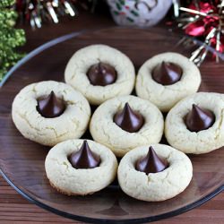 Simple Sugar Cookies with Kisses - Recipe photo by cullys kitchen