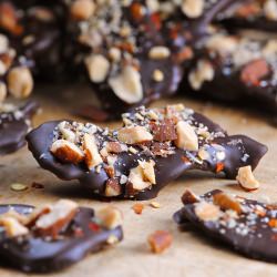 Dark Chocolate Spicy Bacon - Recipe photo by julesfood