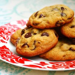 Triple Chocolate Chip Cookies - Recipe photo by lbbakes