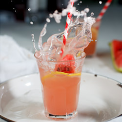 Pink Watermelon Lemonade - Recipe photo by Simply Delicious