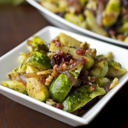 Cider-Glazed Brussels Sprouts - Recipe photo by thecozyapron