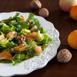 Mandarin Apple Salad - Recipe photo by NatashasKitchen.com