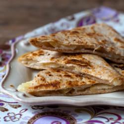 Apple and Brie Quesadillas - Recipe photo by Cooking with Michele