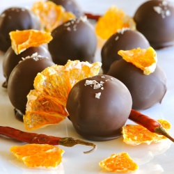 Dark Chocolate Aztec Truffles - Recipe photo by julesfood