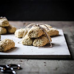 Sesame-Absinthe Cigars - Recipe photo by reclaimingprovincial