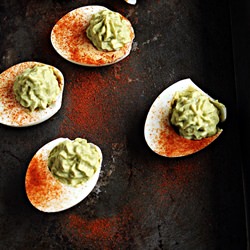 Avocado Deviled Eggs - Recipe photo by PhuongMiu