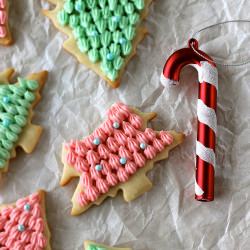 Christmas Tree Sugar Cookies - Recipe photo by damndelicious