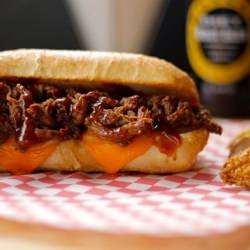 Slow Cooker Whiskey BBQ Beef - Recipe photo by Susie@recipeconnoisseur