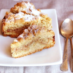 Cake with Ricotta and Amaretti - Recipe photo by mammapapera