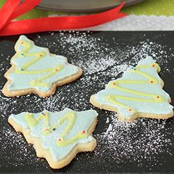 Christmas Tree Cookies - Recipe photo by swapnaz
