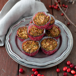 Zucchini Apple Muffins - Recipe photo by cooking melangery
