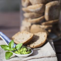 Basil Pesto - Recipe photo by elenianag
