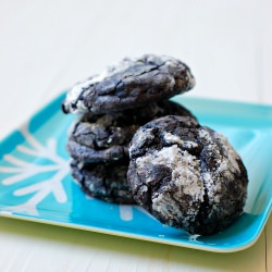 Salted Caramel Crinkle Cookies - Recipe photo by evabakes