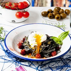 Spaghetti and Sausage - Recipe photo by Frabisa
