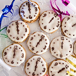 Midnight Snap Clock Cookies - Recipe photo by House Of Joyful Noise