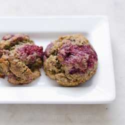 Mini Raspberry Scones - Recipe photo by Mary from Sweet Roots