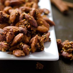 Cinnamon Curry Almonds - Recipe photo by Mary from Sweet Roots