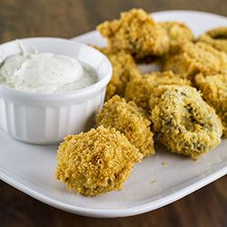 Crispy Breaded Mushrooms - Recipe photo by CenterCutCook