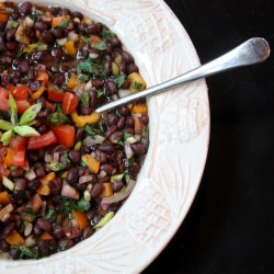 Black Bean Salad - Recipe photo by theoldhen