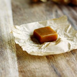 Spiced Apple Cider Caramels - Recipe photo by tara