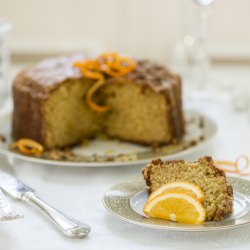 Candied Orange Olive Oil Cake - Recipe photo by The Witch