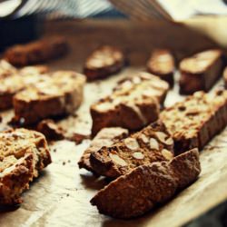 Biscotti with Dried Apricots - Recipe photo by pieczone truskawki