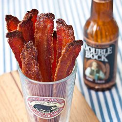 Beer-Candied Bacon - Recipe photo by tideandthyme