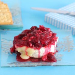 Cranberry Pecan Brie - Recipe photo by noshingwiththenolands