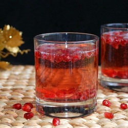 Pomegranate Mojito Champagne - Recipe photo by WillCookForSmiles