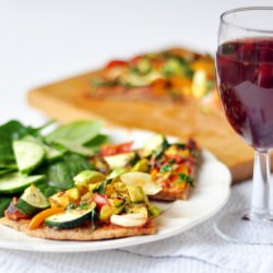 Chia Seed Pizza Crust - Recipe photo by includingcake