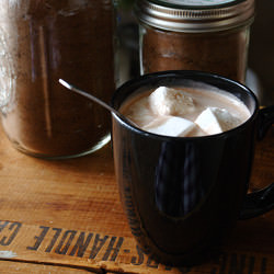Salted Caramel Hot Chocolate Mix - Recipe photo by cookingalamel