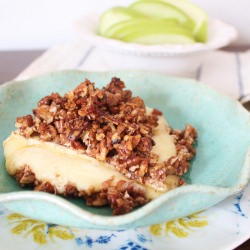 Baked Brie with Apples - Recipe photo by Gluten Free Fix