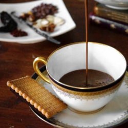 Historical Hot Cocoa, from 1631 - Recipe photo by FoodThroughthePages