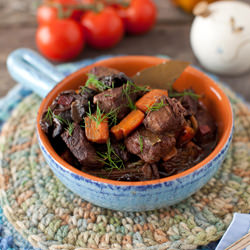 Wild Mushroom Beef Stew - Recipe photo by cooking melangery