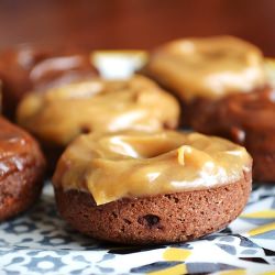 Mini Chocolate Doughnuts - Recipe photo by lbbakes