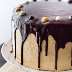 Chocolate Cake & Coffee Buttercream - Recipe photo by clstar