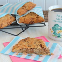 Banana Toffee Scones - Recipe photo by BruCrewLife