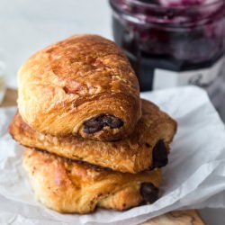 Chocolate Croissants - Recipe photo by topwithcinnamon