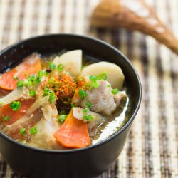 Tonjiru - Recipe photo by norecipes