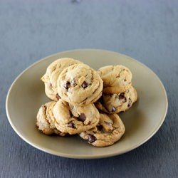 Puffy Chocolate Chip Cookies - Recipe photo by curiouscountrycook