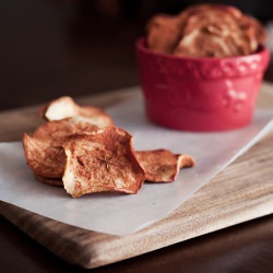 Baked Cinnamon Apple Chips - Recipe photo by sprinkledwithflour