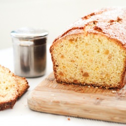 Citrus-Candied Ginger Quick Bread - Recipe photo by Diva Eats World