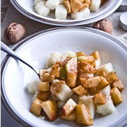 Cream of Wheat Noodles with Apple - Recipe photo by The Cuisine Collective