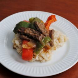 Easy Pepper Steak - Recipe photo by dianadishes