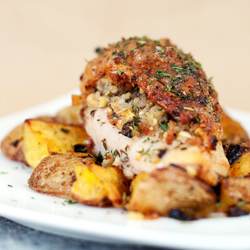 Stuffed Skin Chicken Breast - Recipe photo by bsinthekitchen