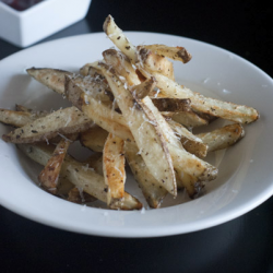 Garlic Herb Oven Fries - Recipe photo by living to dine